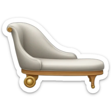 chaise sur roue qui tourne dans le vide sticker