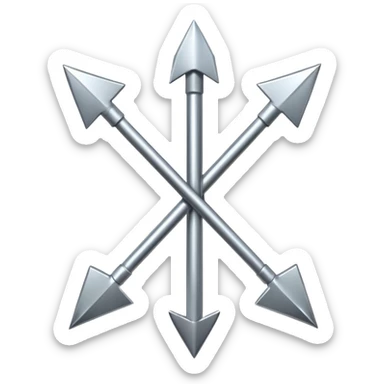 flechas apuntando hacia arriba sticker