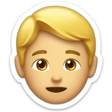 Plugging ears sticker