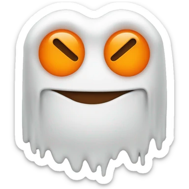 reddit snoo icon orange sticker