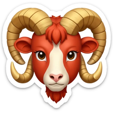 Aries sticker