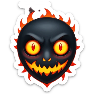 Kingdom hearts heartless icon sticker