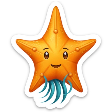 estrella de mar sticker