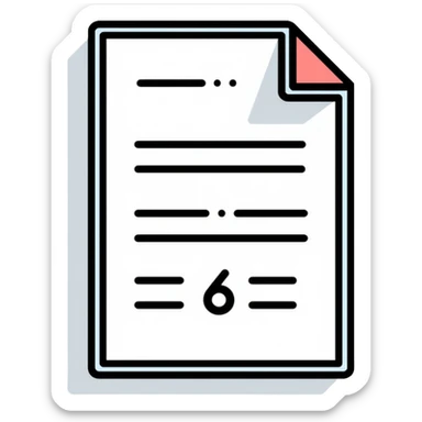 Birth certificate document with name and date fields sticker