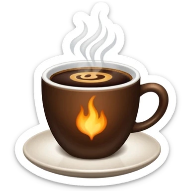Кофе sticker
