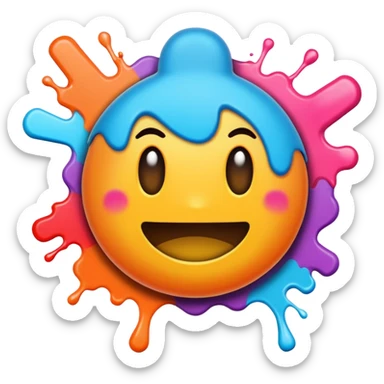 Граффити надпись: 72 sticker