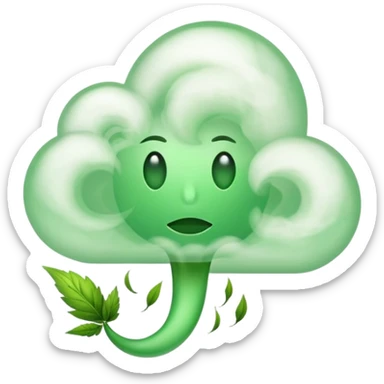 weed smoke sticker