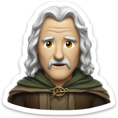 Lord of the rings sticker