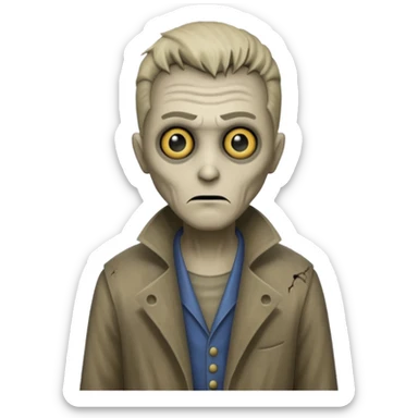 The Ghoul from Fallout TV show sticker