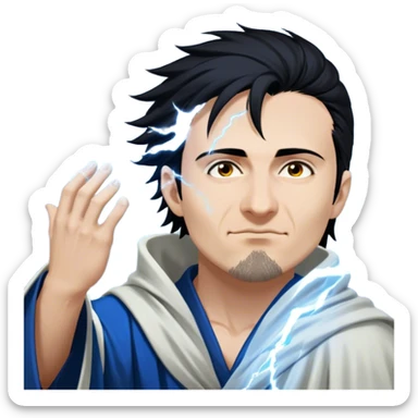 Storm Wizard sticker