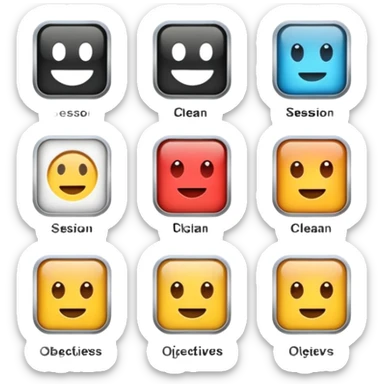 Session Objectives for session 3 sticker