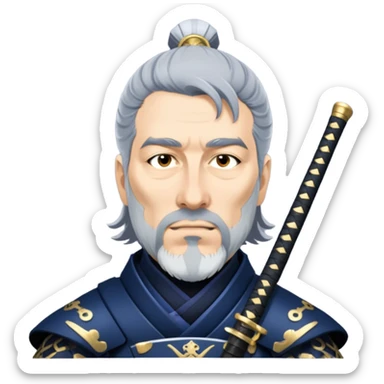 Samurai Strategist sticker