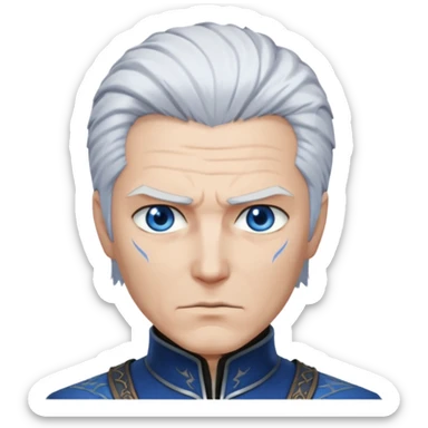 Vergil from DMC5 sticker