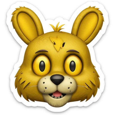 Fnaf springbonnie  sticker