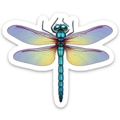 psychic dragonfly sticker