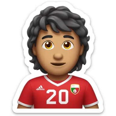 peruvian soccer fan sticker