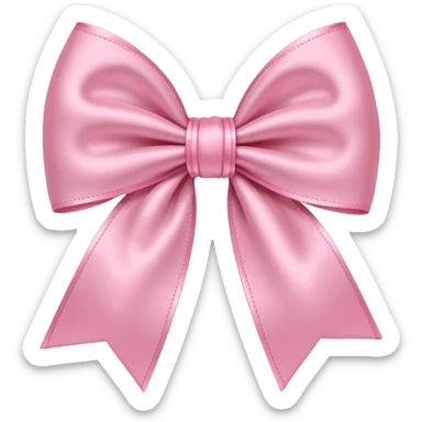 Laço rosa coquete sticker