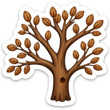 simple branch sticker