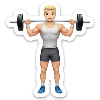 shrugs exercise sticker