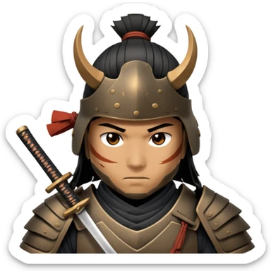 Samurai Ronin sticker
