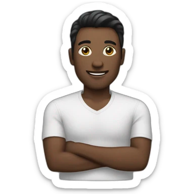 mani-pulator male sticker