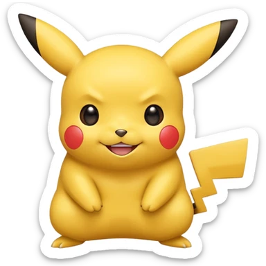 Pikachu sticker