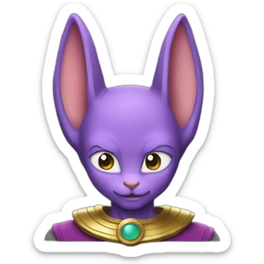 Beerus sticker