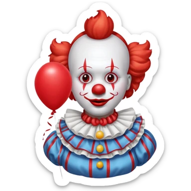 IT the clown sticker