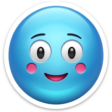 Crea un emoji de la verificación de tik tok con el bien  sticker