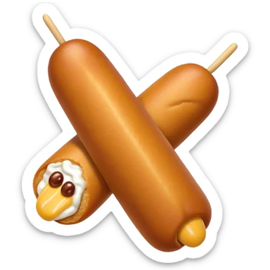 Korean corn dog sticker