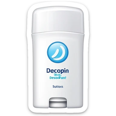 deodorant stick, personal hygiene product sticker