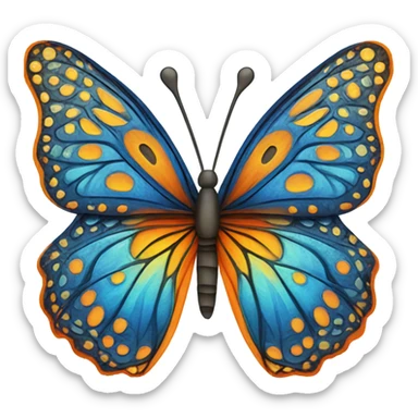 Butterfly  sticker
