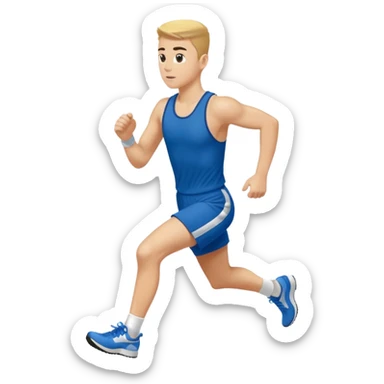 Air Force academy cadet running a marathon sticker