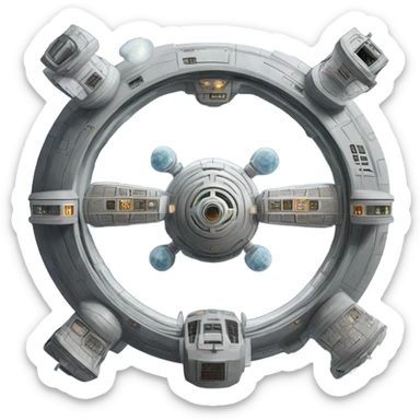 star trek ds9 terok nor sticker