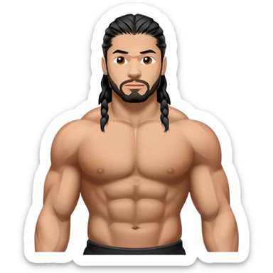 Roman Reigns WWE wrestler sticker