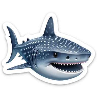 whale Shark no teeth sticker