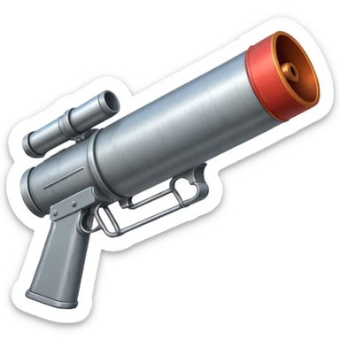 Shoulder mounted rocket launcher sticker