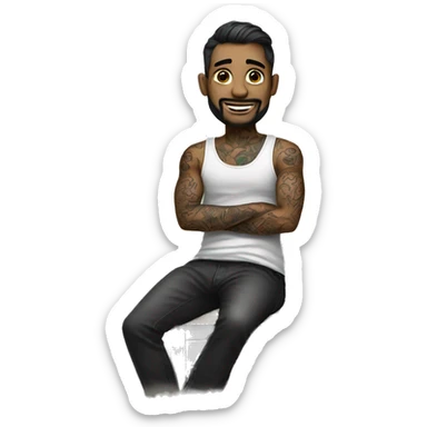 Tattoo artist sticker