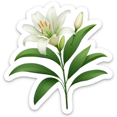 Lilies sticker