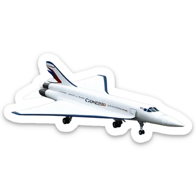 concorde sticker
