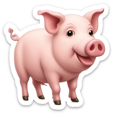  pig sticker