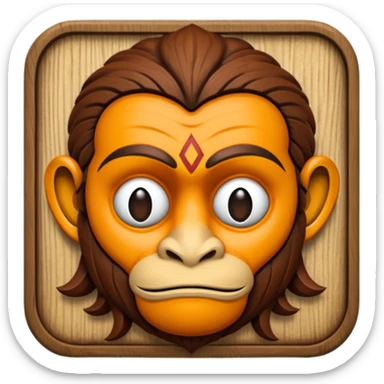 Hanuman gada sticker