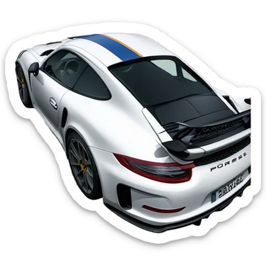 Porsche GT4RS sticker