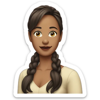 actriz April Pearson sticker