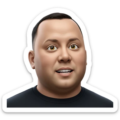 boy in black shirt meme sticker