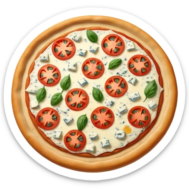 Pizza ou dessus c'est bleu blanc rouge sticker