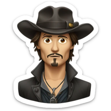 Johnny depp sticker