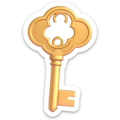 ancient magic key sticker