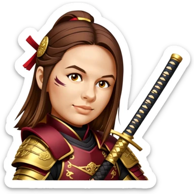 Samurai Leader sticker