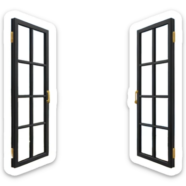 window apartment with sea view sticker